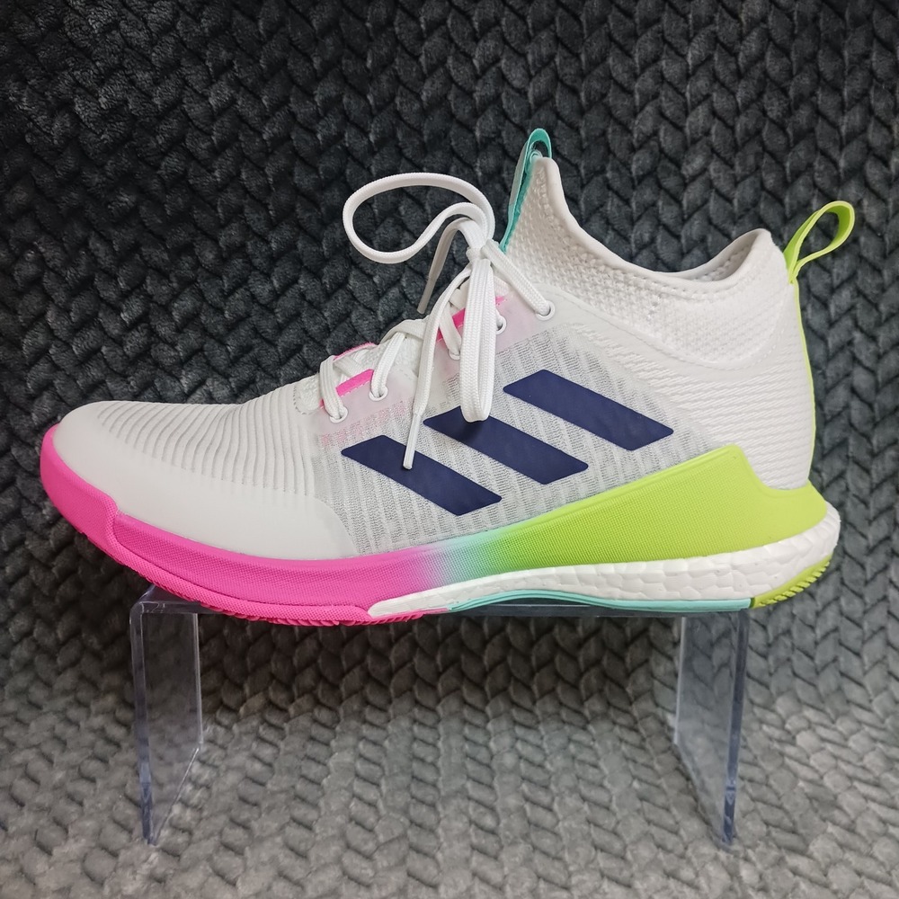 Adidas Crazyflight Mid White Purple Pink Women's Volleyball Shoes Size 10.5 - Picture 11 of 14